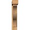 Ekena Millwork Funston Block Rough Sawn Bracket w/ Offset Brace, Western Red Cedar, 6"W x 28"D x 32"H BKT0604X28X32FST05RWR - alternate 3